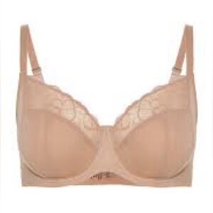 GEMSLI intimates tan full bust underwire bra size 36DDD style BR0018 NWOT